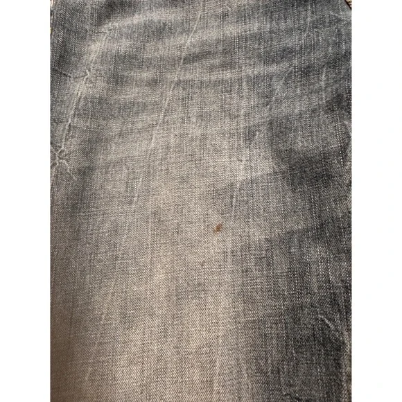 American Eagle Original Straight Jeans Mens 36x34 Blue Denim Fade - Picture 7 of 11